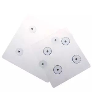 모니터암 거치대 데스크탑 LED LCD 모니터 홀더 1pc 접착 테이프 팔 VESA 어댑터 브라켓 디스플레이 구멍