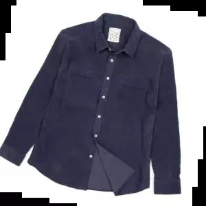 남성긴팔셔츠 덩치큰 남성 캐주얼 긴팔 골덴 셔츠(차콜) 95-130