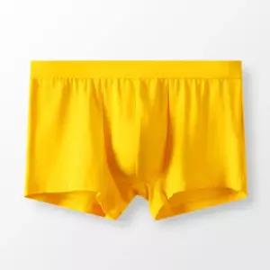 럭셔리 클럽 속옷 황금색 옐로우 데이트 면 016H 팬티 모달 L 코디 4팩 남성속옷 40~50kg