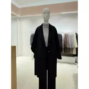 [롯데백화점]SOUP 싱글 투버튼 벨티드 하프코트  SBAHC9090