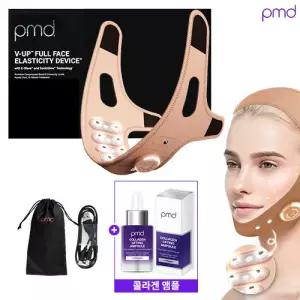 [2026 최신상+앰플30ml] PMD 근육 자극 V업  풀페이스 탄력 기기 + 콜라겐리프팅 앰플 30ml