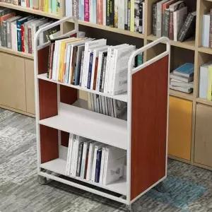 학교 도서반납대 책정리 정리대 책장 이동식 도서관 테이블 북카트