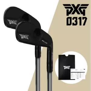 PXG 아이언 0317ST 다크 6개 5-W 블랙 머슬백 중상급자용 병행수입