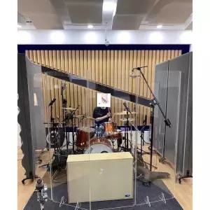 드럼 방음 작업실 녹음실 연습실 방음벽 벽 부스 간이 투명