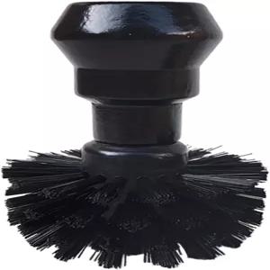 나무 손잡이가 있는 에스프레소 브러시 커피 포터필터 청소 홈 바리스타와 카페에 완벽한 제품(블랙 58mm)