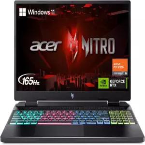 Acer Nitro 16 게이밍 노트북 AMD Ryzen 5 7640HS 헥사코어 CPU NVIDIA GeForce RTX 4050 GPU 16인치 WUXGA
