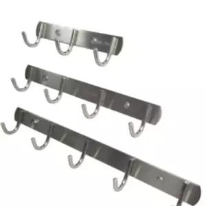 타공 벽걸이 행거 스텐 옷걸이 3구 4구 5구 욕실 주방 벽걸이