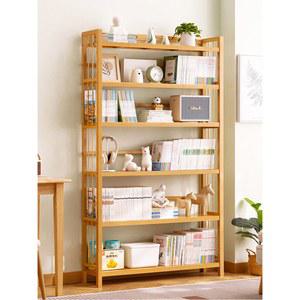조립식 원목 책장 수납 로그 낮은책장 월넛 거실장 모듈 5단 90cm 벌집모양 5단