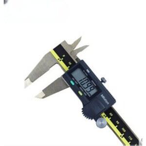 켈리퍼스 디지털 디스플레이 캘리퍼 버니어 뾰족 측정기 눈금자