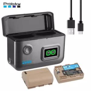 3200mAh LP-E6NH 교체용 USB-C 배터리 (R5  R6 R7 Mark II R R5 C 5D II/III/IV 6D 60D 70D 80D 90D 호환)