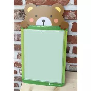 교실소개판 환경미화 알림 소개 곰돌이 초등 A4 게시판 포맥스 학교 학급보드