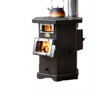 장작 난로 스토브 겨울 화목난로 농촌 동계 화로대 야외 탁자 소형 캠핑 캠핑용 모닥불