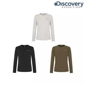 매장정품 DISCOVERY 디스커버리 25FW 여성 퀵드라이 기능성 긴팔티 티셔츠 DWRL3N054 1098176
