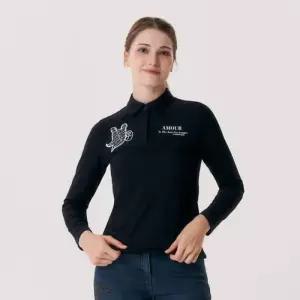 매장정품 CASTELBAJAC 까스텔바작 여성 캐릭터 포인트 자카드 카라 티셔츠 BGEFTL503 1101841