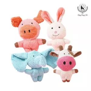 딩동펫 반려견 고양이 장난감 터그놀이 애착 베프 인형 2종 세트