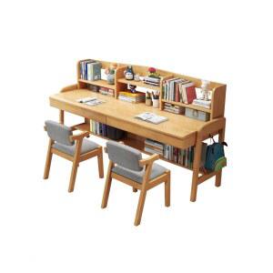 쌍둥이책상 2인용 데스크탑 중학생 테이블 초등학생 100cm 인용 학원 병렬 책상