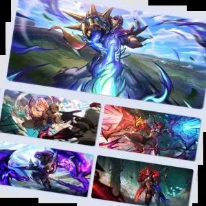 PC소품 롤팀 F 소울파이터 게이밍장패드 2XL 900x400x4mm