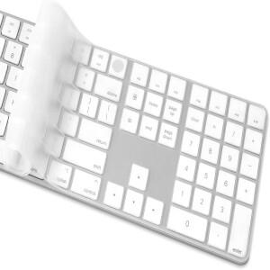 호환 터치 ID숫자 키패드 2024 매직 키보드용 TPU 실리콘 보호기 스킨 커버 iMac M4 A3119 MXK73LL/A