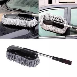 차량용 대형 먼지털이 시트대시보드창문 먼지제거용 휴대브러쉬 간편 보관형