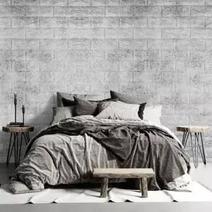 10mmX1mX2.5m 폼블럭 블럭아이 진그레이 벽돌무늬벽지 WFMFSO7