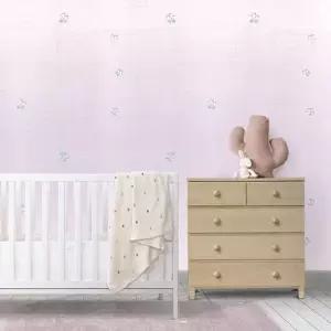 타탄 1mX20m 입체꽃핑크 단열재 단열벽지 곰팡이방지 WFMFSTA