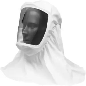 헤드 서스펜션이 통합된 풀페이스 PAPR 후드 전동 공기 정화 시스템용 밀폐 보호 페인트 화학 산업용 방진