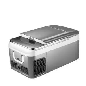 초고속 미홀 이동용 18L 차량용 냉장고 가정용 냉동고 그레이