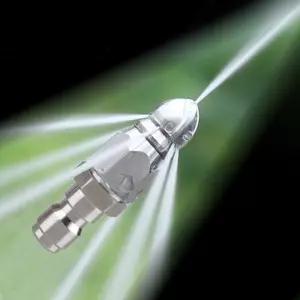 스텐 304 고압 분사 노즐 배수관 청소 하수구 세척 물 분사기 고압세척기 쥐 헤드