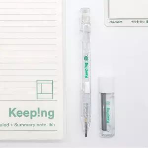 ib 아이비스 2500 2B 납작샤프세트 (KP) 넓은 닙 토익샤프 마킹용 스케치/필기/드로잉/캘리그라피 활용