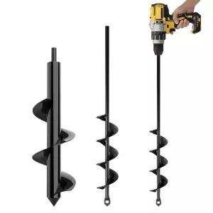 손충전식 원예용 나무 뿌리 뽑기 나선형 드릴 비료 파종용