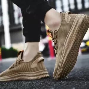 남자 아침 조깅화 런닝 신발(블랙/그레이/베이지)