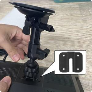 그린이 차량호환  앞유리 흡착식 거치대 9인치 데스크탑 모니터에 호환