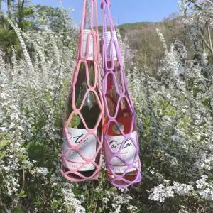 와인쇼핑백 실리콘 와인백 와인캐리어 와인가방