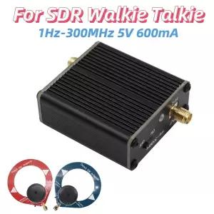 dmb안테나 고임피던스 증폭기 소형 루프 안테나 1Hz-300MHz 도넛 단파 5V 600mA HackRF One SDR 워키토키용