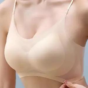 여자 초경량 아이스 심리스 브라탑 끈나시 여름 통기성 좋은 런닝