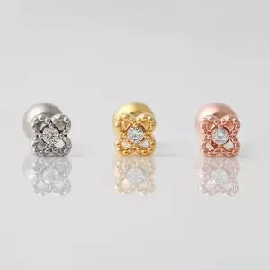 써지컬 피어싱 클로버 3종 택1 Sfb1+4yAe