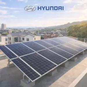 태양광 발전 한화 패널 9kw 지붕 가정용 주택용 발전기 솔라 태양광에너지 주택 설치