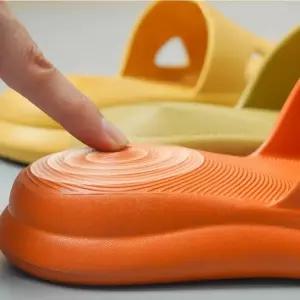 베리슈 남녀공용 4cm 쿠션 대박 발편한 키높이 에바 슬리퍼 여름 가벼운 실내화 거실화 욕실화 샌들