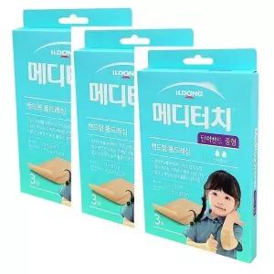 일동제약 일동) 메디터치 탄력밴드 중형 (3매입) x 3팩