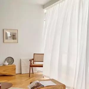 쉬폰 속커튼 먼지없는 레이어드 침실속 쉬폰 커튼 거실 보호 창문