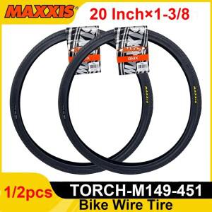 1/2개 Maxxis 토치 451 타이어 20×1-3/8 37-451 M149 20인치 BXM 자전거 와이어