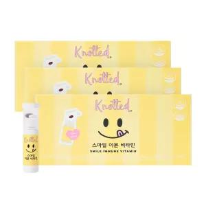 (정품) 노티드 스마일 이뮨 비타민 액상 종합비타민 이뮨샷 7개입, 3개