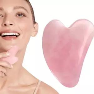 하트 괄사 플라스틱 전신 마사지 얼굴 괄사 순환 페이셜 관리 기구 광대