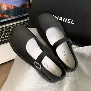 여성 슈즈 키높이 낮은굽 비오는날 메리제인 장화 방수 생활 학생 비올