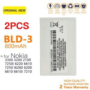 BLD-3 3.7V 800mAh 리튬 폴리머 배터리 Nokia 210 3300 6220 6610 7250 I6260