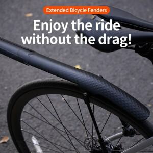 도로 자전거 머드가드 확장 조절식 방수 보드 플랫 핸들 사이클링  분해 700c 진흙 제거