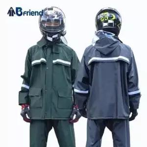 비프렌드 초강력 완벽 방수 우비 비옷 우의 오토바이 상하의세트 레인슈트