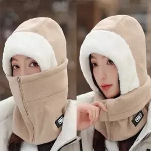 3in1 360도 겨울 방한모자 마스크 일체형 후드 넥워머 바라클라바 스포츠넥워머