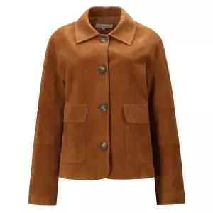 [롯데백화점]엠씨 멋스러운 스웨이드  세무 재킷M61G081