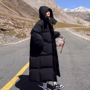 패딩 롱 후드롱 베이직모자롱 베이직 겨울점퍼 모자 겨울자켓 자켓 4컬러